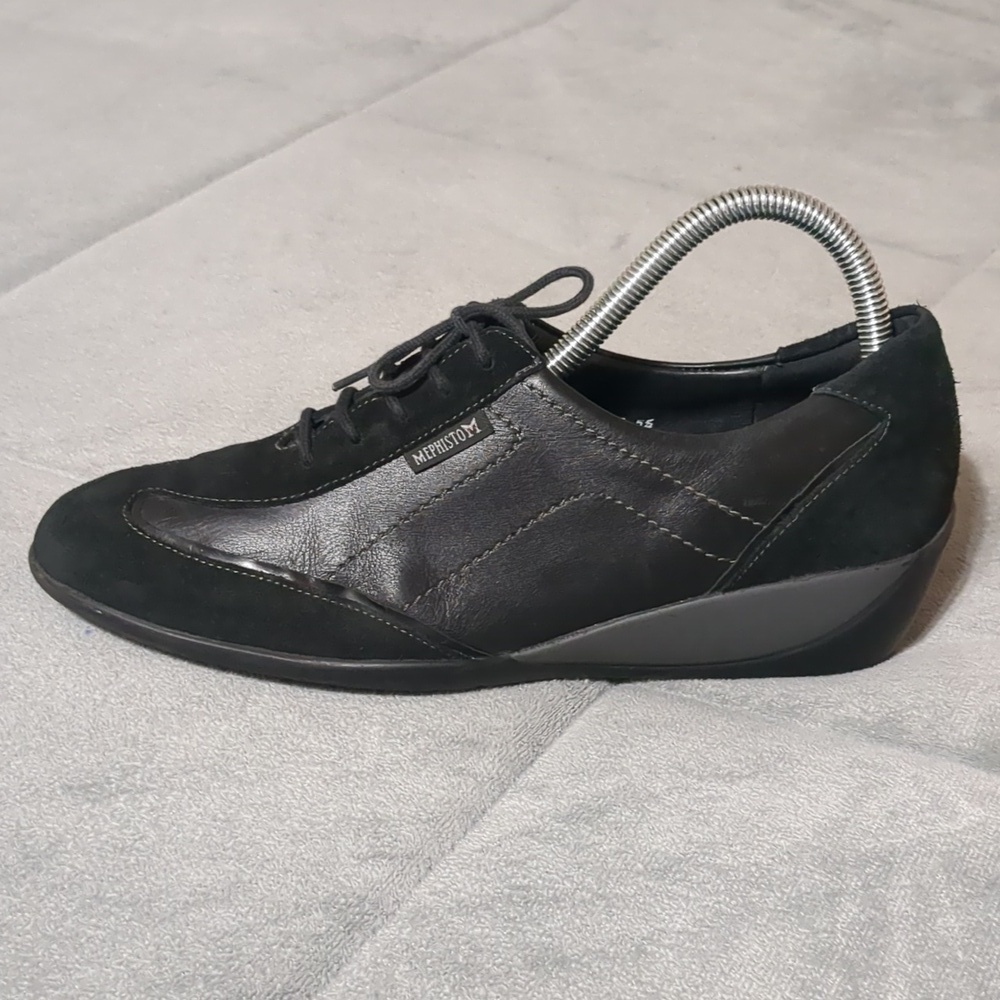 Mephisto suede - leather women's shoes size 8